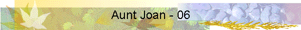 Aunt Joan - 06